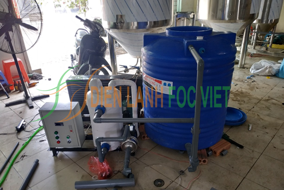 Lắp đặt Chiller làm mát Glycol, chiller giải nhiệt gió